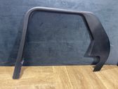 Front door glass trim molding