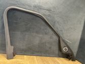 Front door glass trim molding