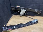 Front door window regulator with motor