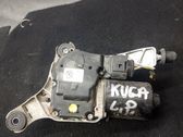 Front wiper linkage and motor