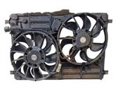 Radiator cooling fan shroud