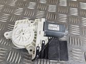Rear door window regulator with motor