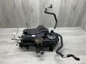 Interior heater climate box assembly