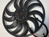 Radiator cooling fan shroud