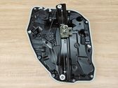 Rear window lifting mechanism without motor
