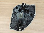 Rear window lifting mechanism without motor
