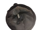 Gear lever shifter trim leather/knob