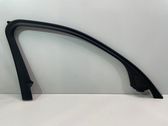 Front door glass trim molding