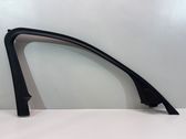 Front door glass trim molding