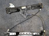 Rear door window regulator with motor