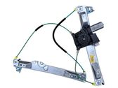 Front door window regulator with motor