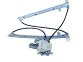 Front door window regulator with motor