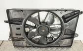 Radiator cooling fan shroud