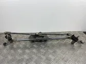 Front wiper linkage and motor