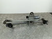 Front wiper linkage and motor