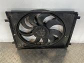 Radiator cooling fan shroud
