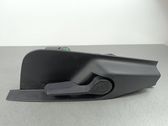 Seat back rest control lever/handle