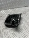 Gear lever shifter trim leather/knob