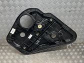 Rear window lifting mechanism without motor