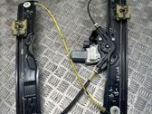 Rear door window regulator with motor