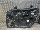 Front window lifting mechanism without motor