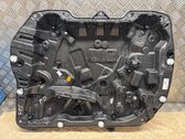 Front window lifting mechanism without motor