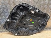 Rear window lifting mechanism without motor