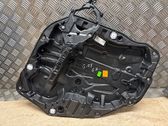 Rear window lifting mechanism without motor