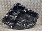 Rear window lifting mechanism without motor