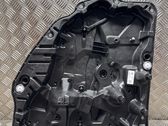 Rear window lifting mechanism without motor