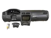 Airbag set with panel