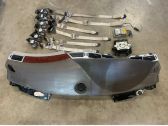 Airbag set with panel