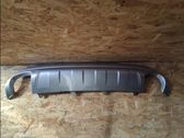 Rear bumper trim bar molding