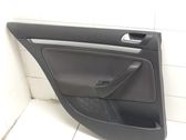 Rear door card panel trim