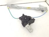 Front door window regulator with motor