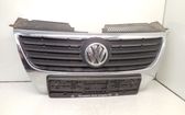 Front bumper upper radiator grill