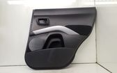 Rear door card panel trim