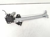 Rear door window regulator with motor