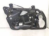 Front window lifting mechanism without motor