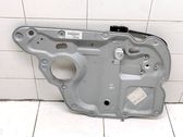 Rear window lifting mechanism without motor