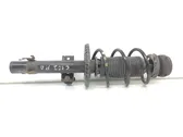 Front shock absorber with coil spring