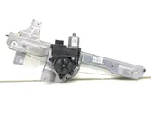 Front door window regulator with motor