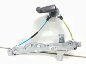 Rear door manual window regulator