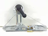 Rear door manual window regulator