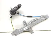 Rear door manual window regulator