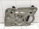 Front window lifting mechanism without motor