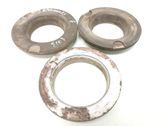 Rear coil spring rubber mount