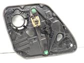Rear window lifting mechanism without motor