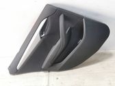 Rear door card panel trim