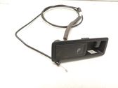 Seat back rest control lever/handle